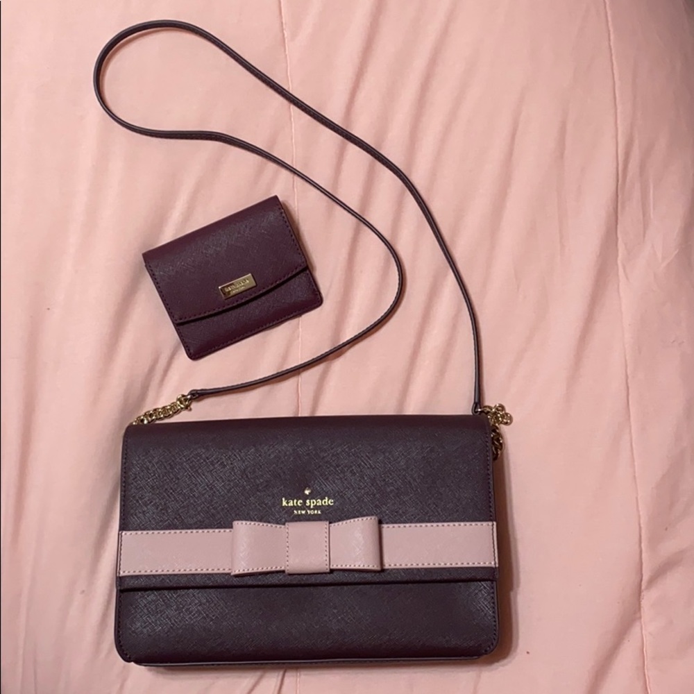 Kate Spade purse and matching wallet